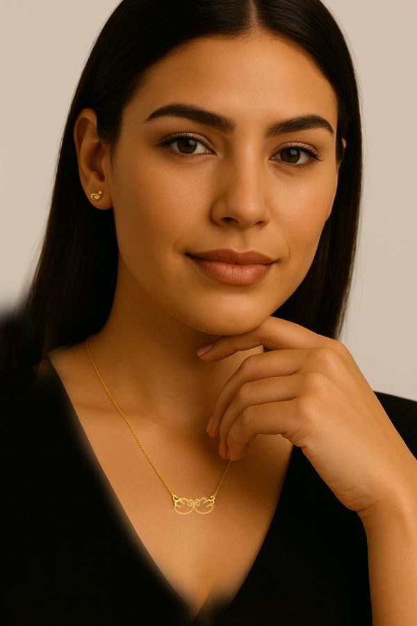 گردنبند بال فرشته طلا