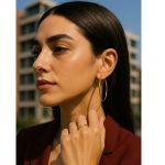 گوشواره حلقه ای بزرگ