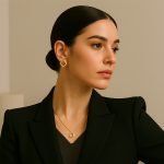 گوشواره لوزی مینیمال