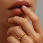 رینگ طلا مدل هرم