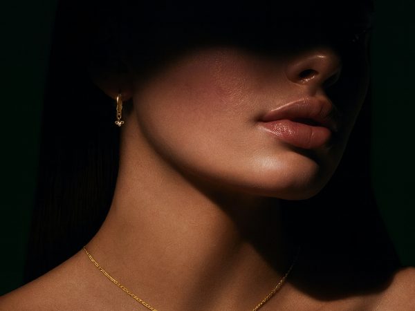 گردنبند طلا ۱۸ عیار مدل ستاره و شبدر