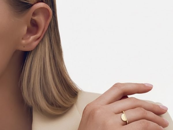 انگشتر طلا ۱۸ عیار مدل تعادل