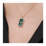 پلاک مینیمال طلا