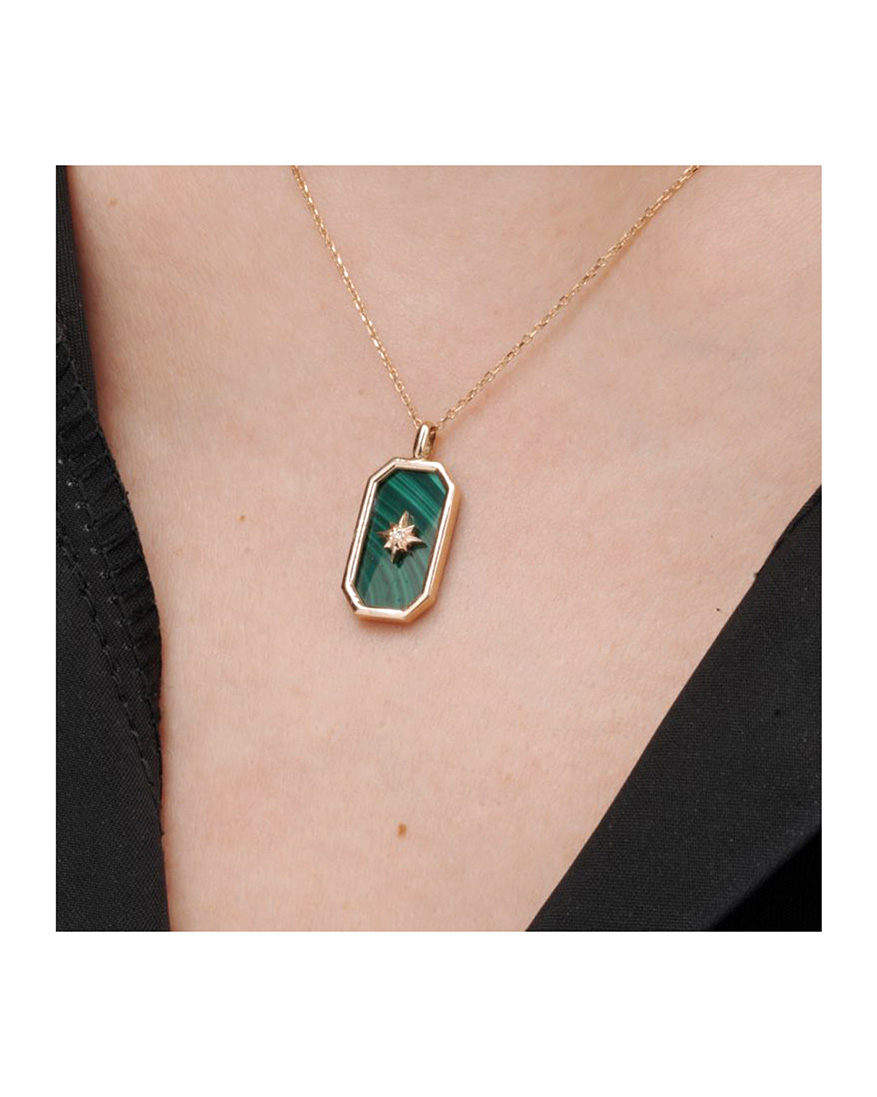 پلاک مینیمال طلا