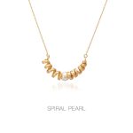 گردنبند اسپیرال مروارید