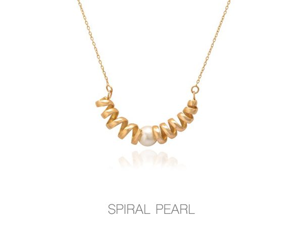 گردنبند اسپیرال مروارید