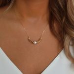 گردنبند مینیمال مروارید