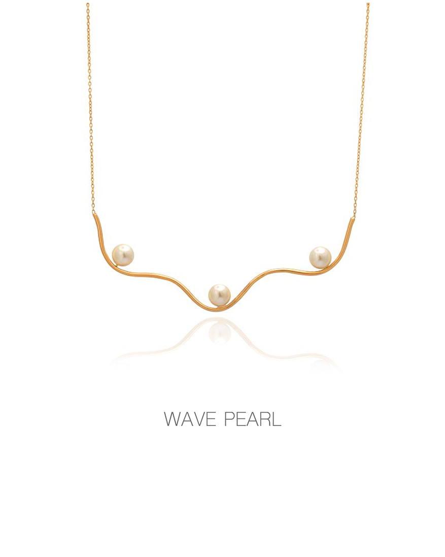 گردنبند موج مروارید