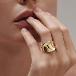 رینگ طلا مدل موج