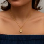 گردنبند طلا سکه دریایی