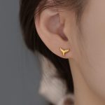 گوشواره مینیمال دم وال