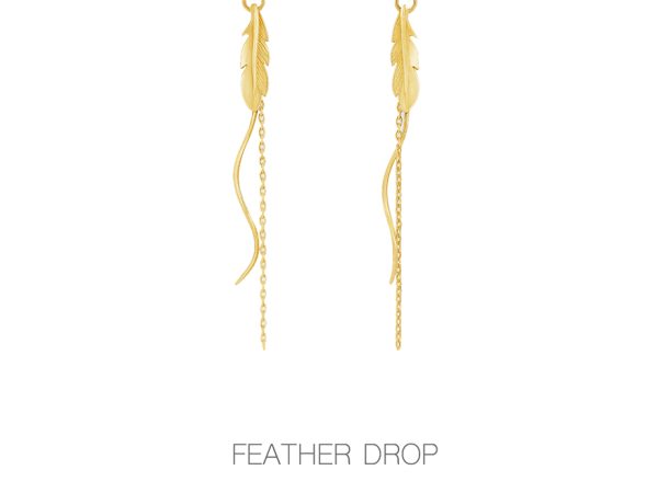 گوشواره کرلی پر