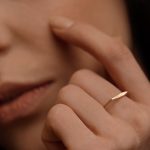 انگشتر مینیمال خطی