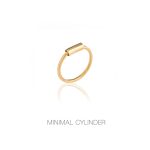 انگشتر طلا استوانه