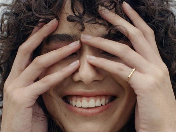 انگشتر طلا ۱۸ عیار مدل استوانه مینیمال