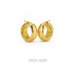 گوشواره حلقه ای ضخیم