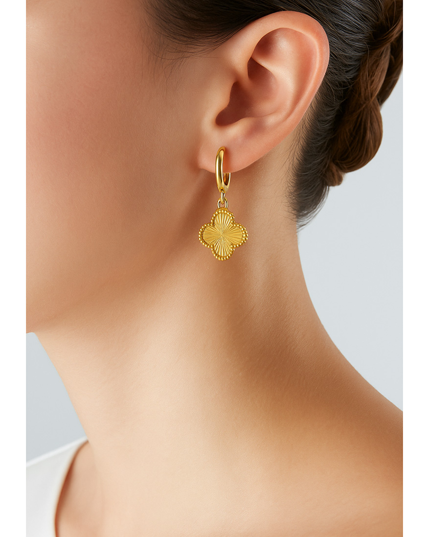 گوشواره طلا مدل ونکلیف