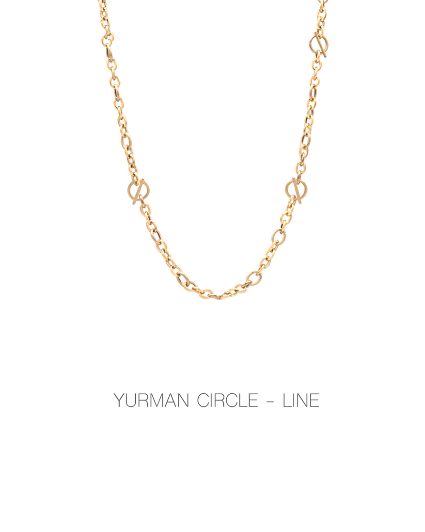 گردنبند دایره و خط یورمن