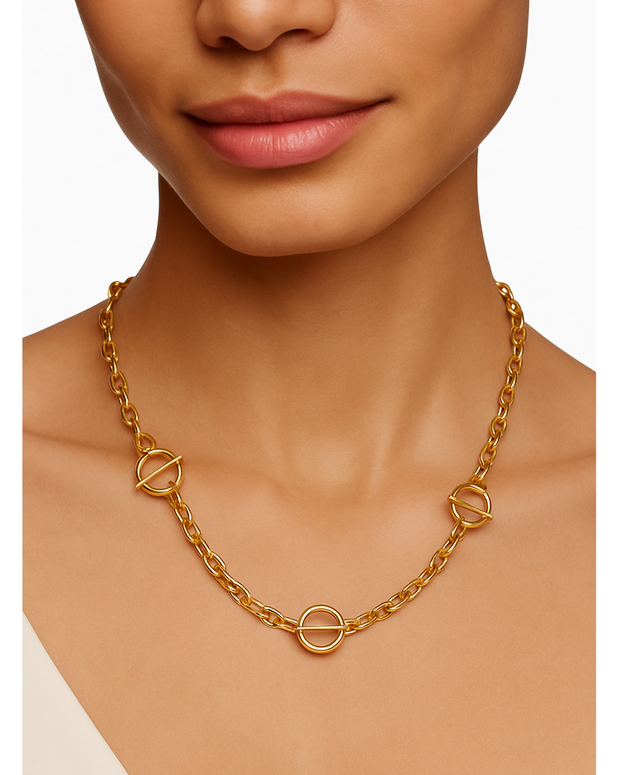 گردنبند طلا یورمن