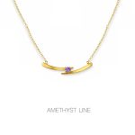 گردنبند لاین آمیتیست